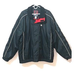 Fila Men’s Winter Black Puffer Jacket